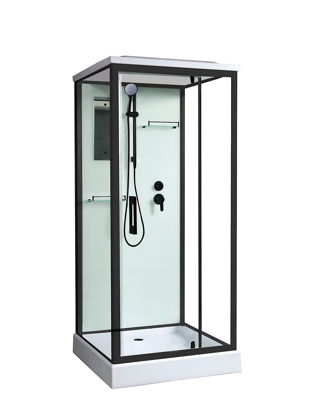 Душевая кабина RIVER TANA 90 BL 90х90х217 10000013909 Универсальная Квадратная