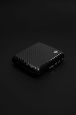 Кошелёк из натурального карбона с кодовым замком