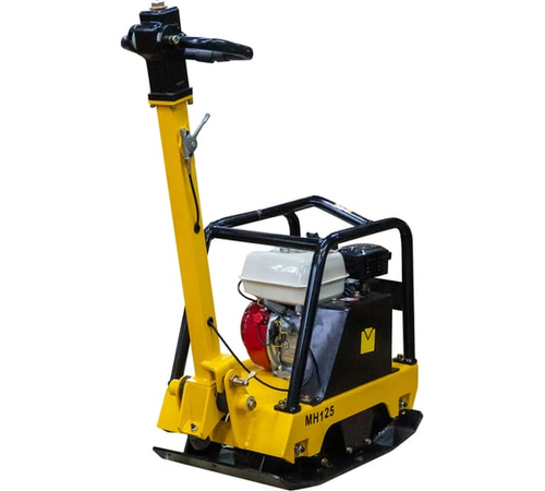 Реверсивная гидравлическая бензиновая виброплита Masalta Honda GX160, MH125-4 ВИБ168