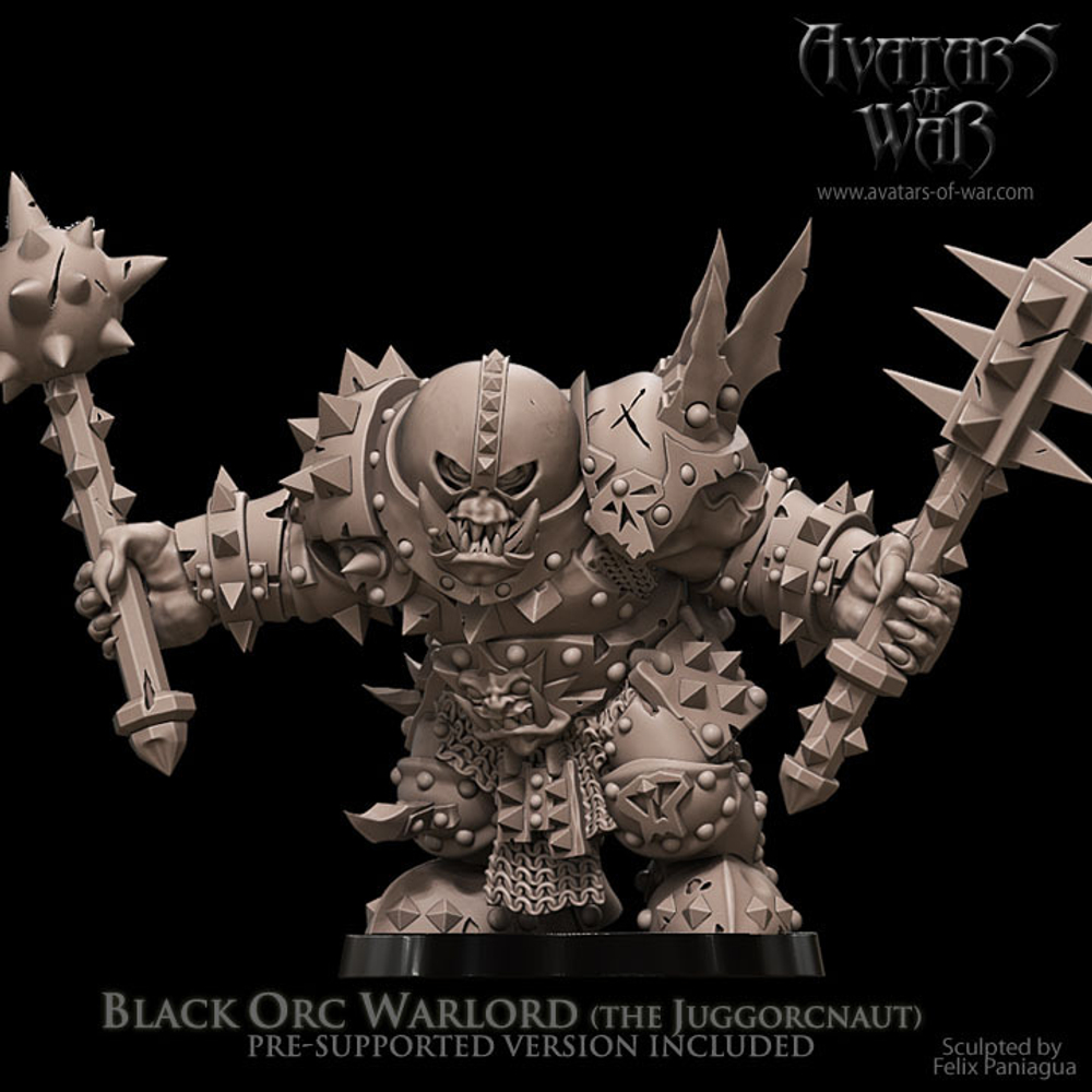 Black Orc Warlord (the Juggorcnaut)