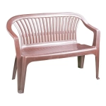 Скамейка со спинкой Престиж (115х81) (темно-коричневый) (комплект 2 шт)