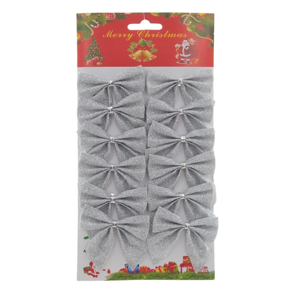 GAEM Набор из 12шт Изделие декоративное "Бант", L14W1 H24 см, 5в.