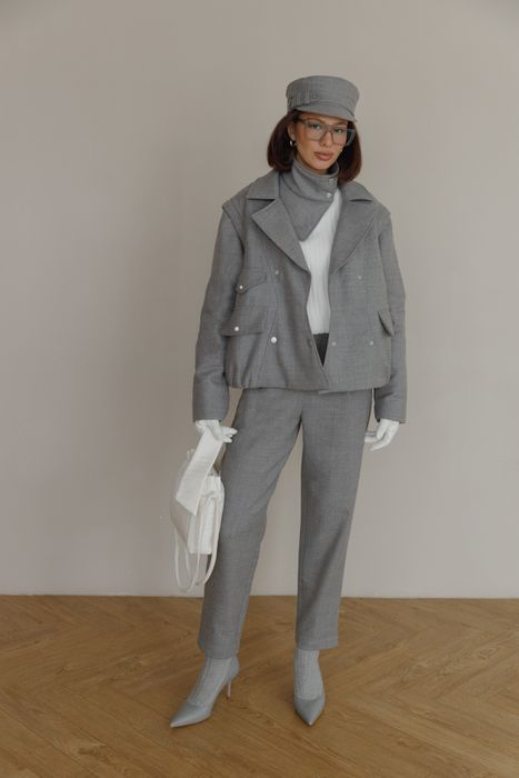 КУРТКА ГАРЭТ СЕРЫЙ