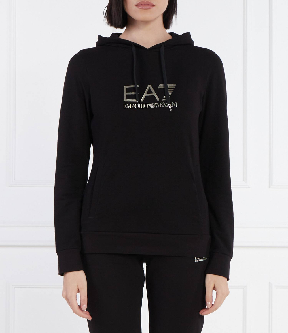 Худи EA7 - черный(8NTM36 TJTXZ)