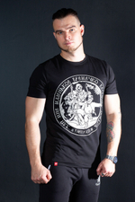 Футболка Варгградъ мужская чёрная "Дай мне маленькое времечко" (Сказки тёмной стороны)