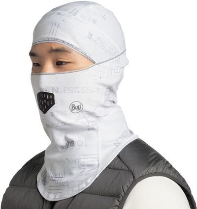 Балаклава утепленная Buff Thermonet Hinged Pristo Ash
