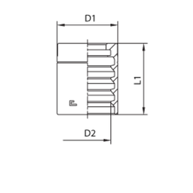 Муфта DN 12 1SN/2SC NEW