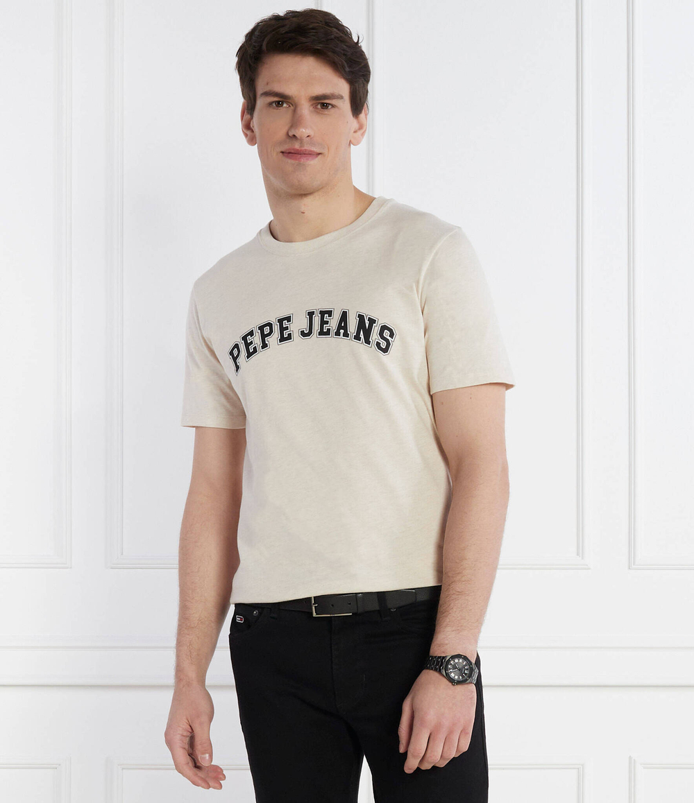 Футболка CLEMENT Pepe Jeans London - бежевый(PM509220)