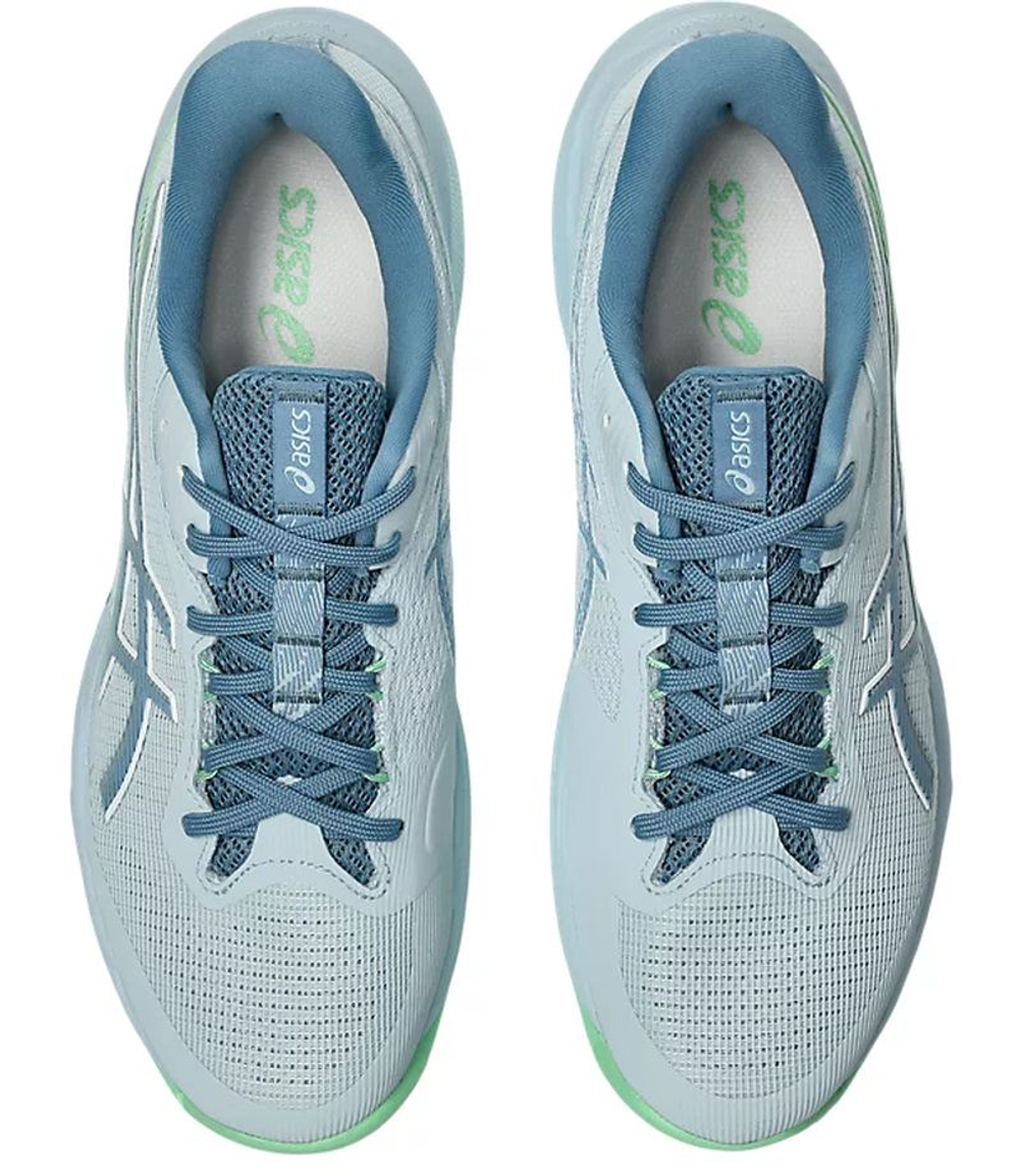 Мужские кроссовки для бадминтона/сквоша Asics Netburner Мячistic FF 4 - cool grey/saba blue