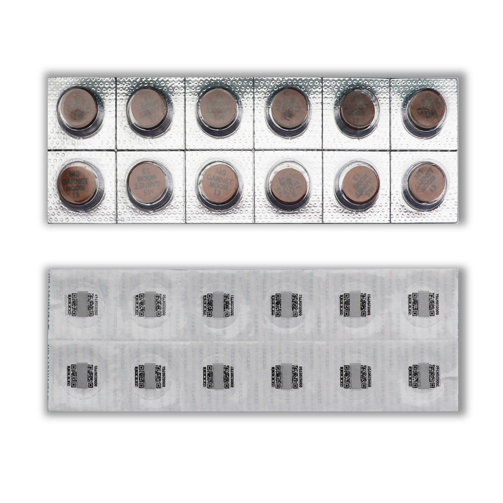 Наклейка MOORI Jewel GARNET 13 мм MS