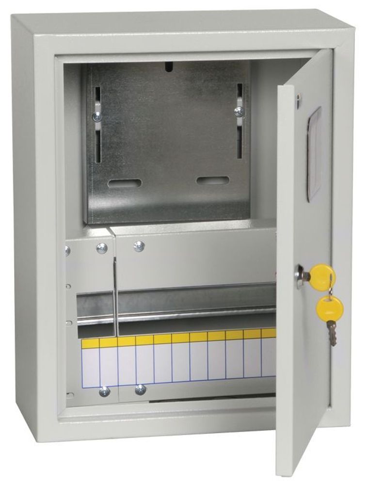 Корпус металлический ЩУРн-1/12 (395х310х165мм) IP31 TITAN IEK