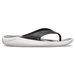 Шлепанцы Crocs LiteRide Flip Black Smoke