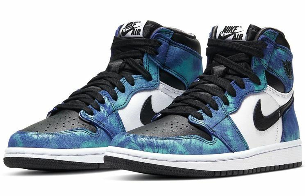 Кроссовки Jordan Air Jordan 1 High Og "Tie-Dye" (Женская размерная сетка)