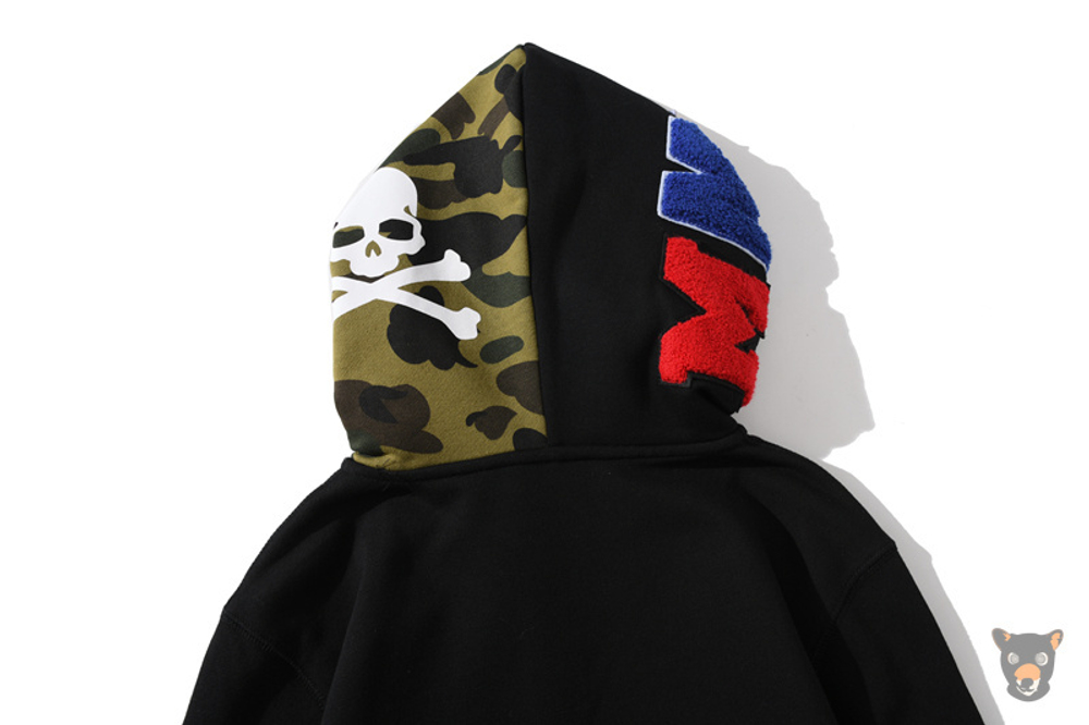 Зип-худи Bape x Mastermind