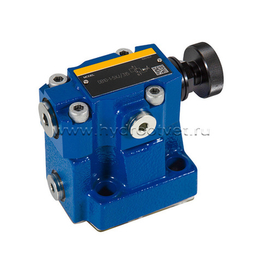 DB20-1-5X/315 - Предохранительный клапан Ду25 с давлением настройки до 315 бар, управление - X и Y - внутренние