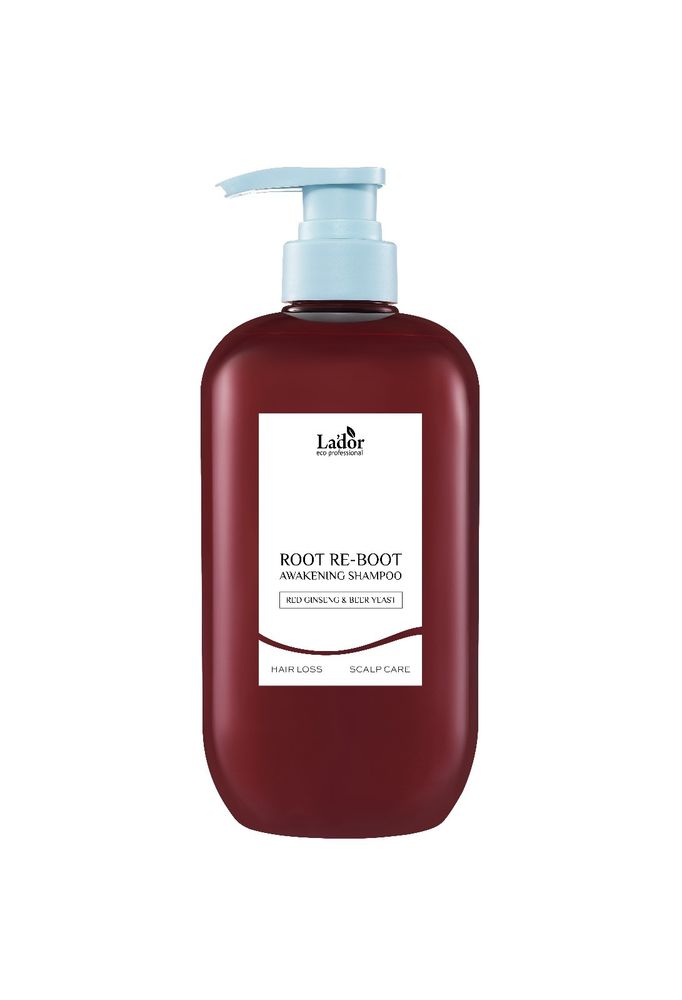 Lador Root Re-Boot Awakening Shampoo Red Ginseng &amp; Beer Yeast шампунь с женьшенем для роста волос