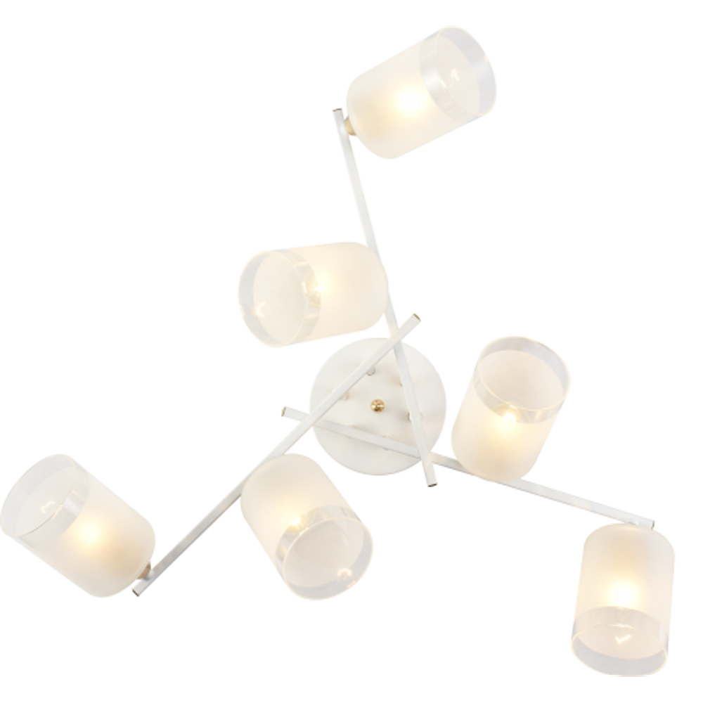 Люстра Rivoli   9144-205 6 х Е27 60 Вт модерн