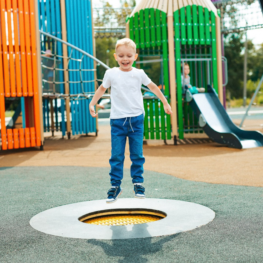 Круглый батут