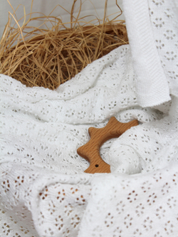 Плед "Плетёное облачко" 100*100