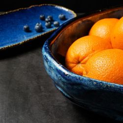 Блюдо овальное 51*29 см h12 см 5,5 л Aqua Blue Style Buffet P.L. [1]