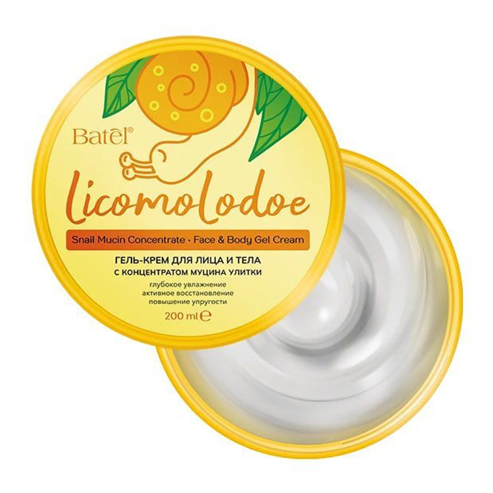 Batel. Гель-крем для лица и тела с концентратом муцина улитки