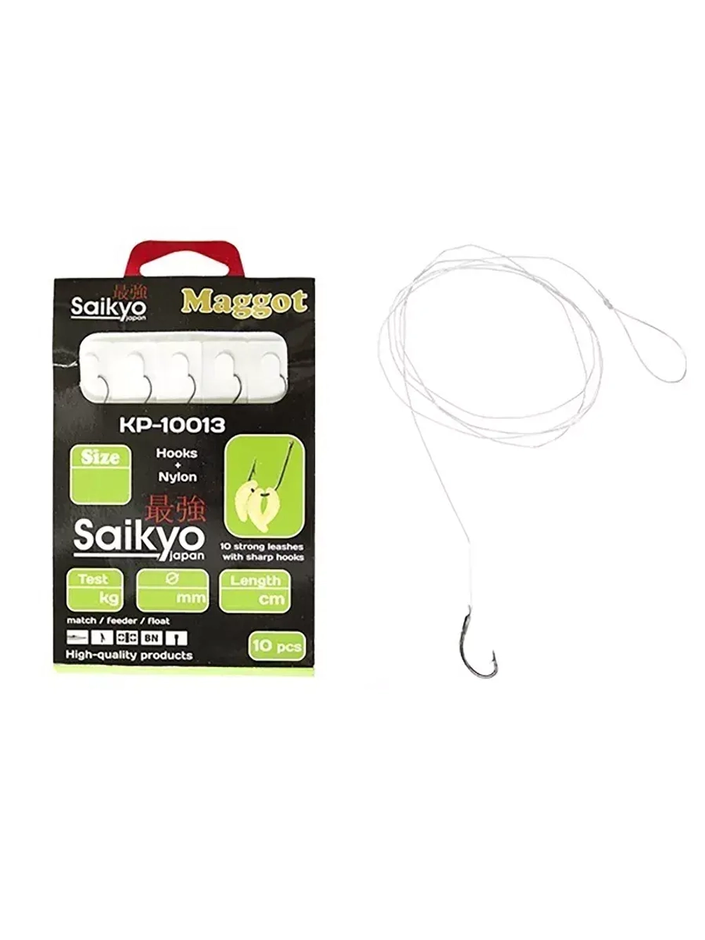 Крючки для рыбалки Saikyo KP-10013 Maggot BN