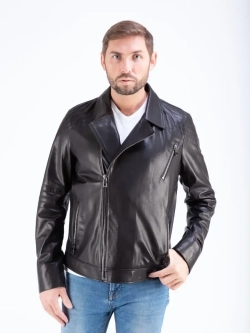 Косуха мужская  кожаная,  куртка мужская