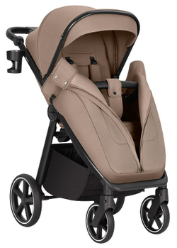 Прогулочная коляска Carrello Bravo SL Black Frame CRL-5520 2025 Velvet Beige