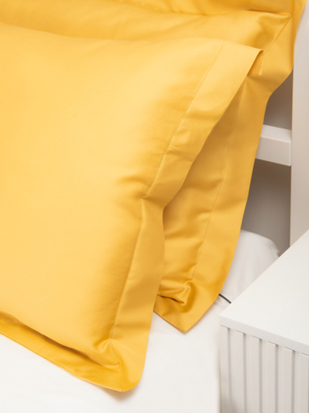 SERENITY 2 наволочки, сатин желтый
