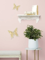 Декор для дома на стену "Золотые бабочки"