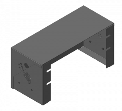 Усиленная защита Motodor акб. 1,5 мм, сталь. для Foton BJ 1039 2012-2016 арт.27501