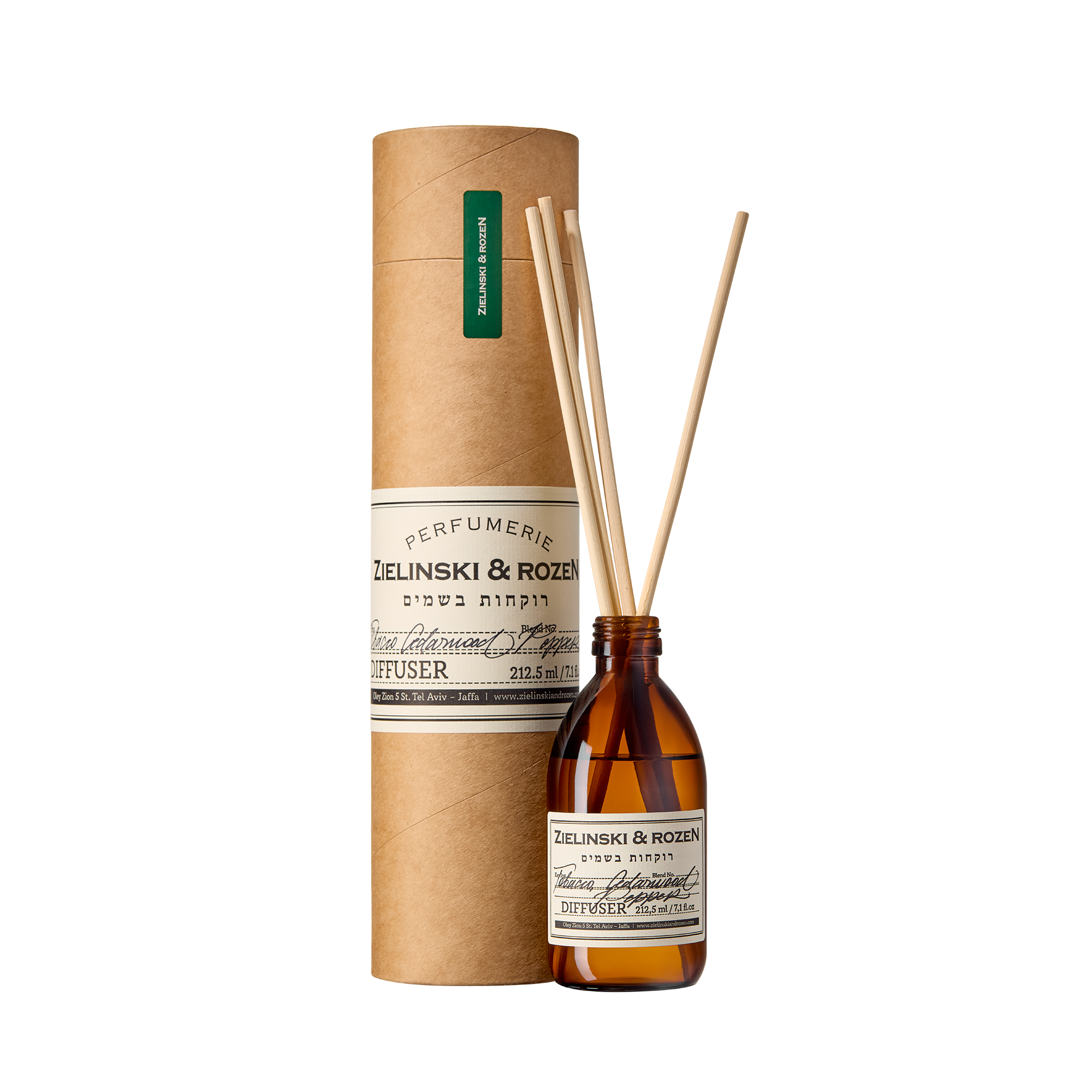 Диффузор для ароматерапии Табак, Кедр, Перец