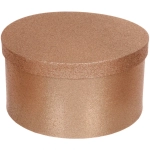 Коробка подарочная «Glow» 24,5*12,8 см, Rose gold