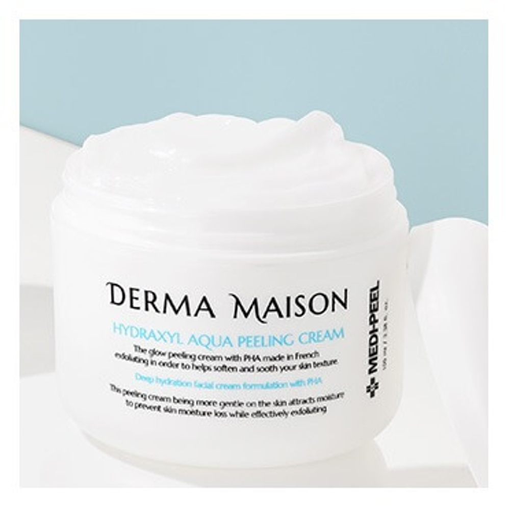 Medi-Peel Derma Maison Hydraxyl Aqua Peeling Cream инновационный лифтинг-крем с AHA BHA PHA кислотами