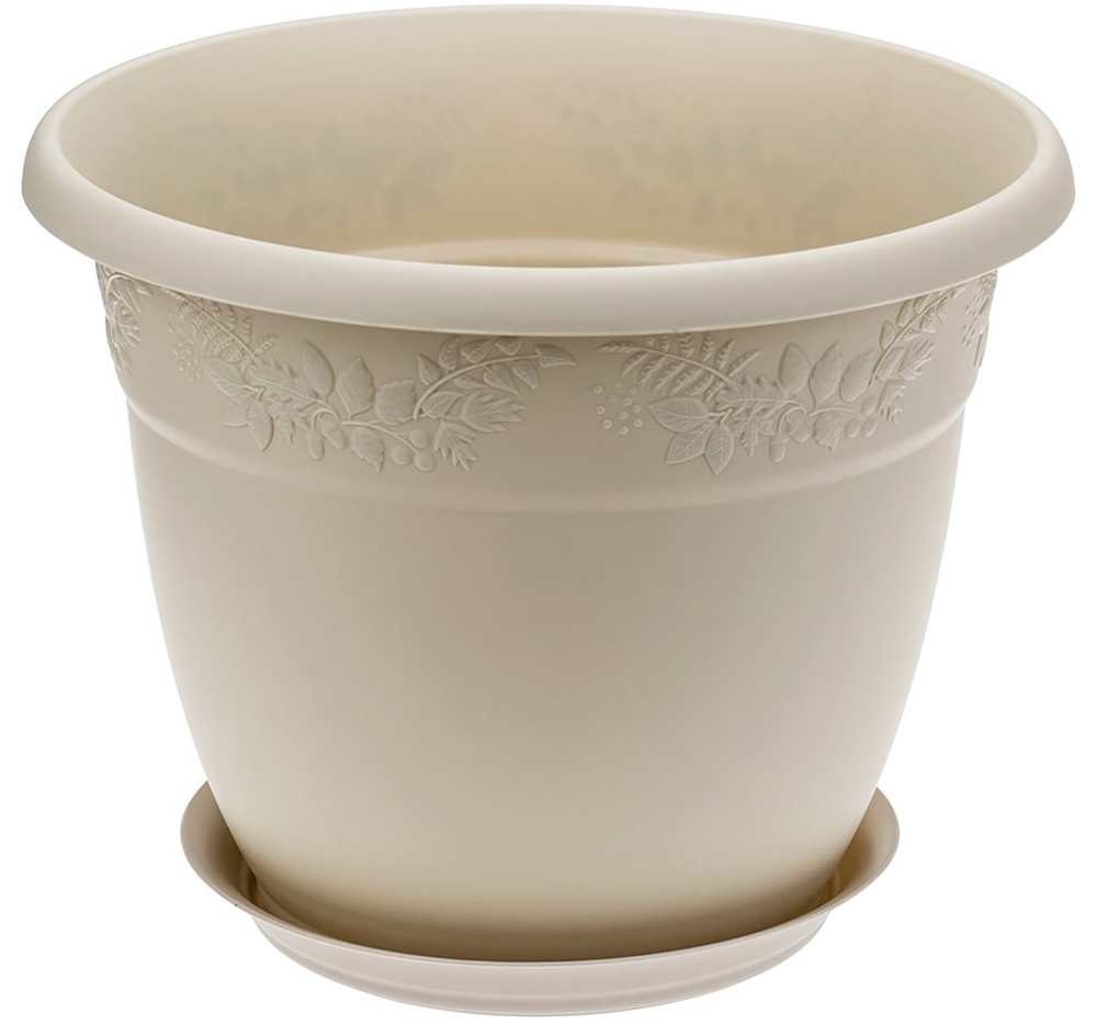 Кашпо /РЯБИНА/ с подставкой D350мм 14,7л, М 3059