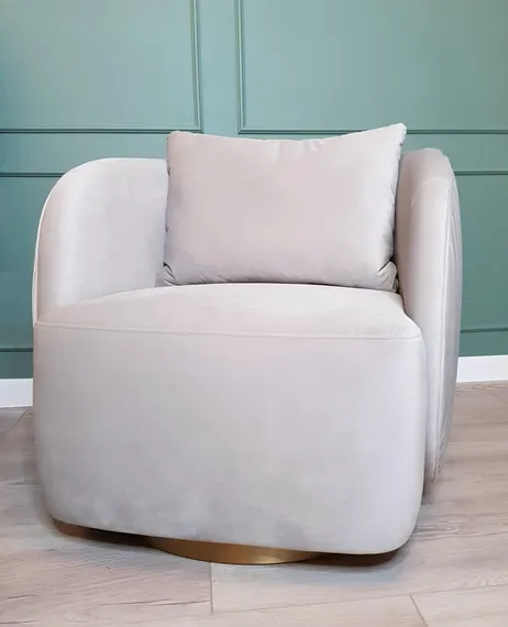 Крутящееся кресло TG-659, светло-серое