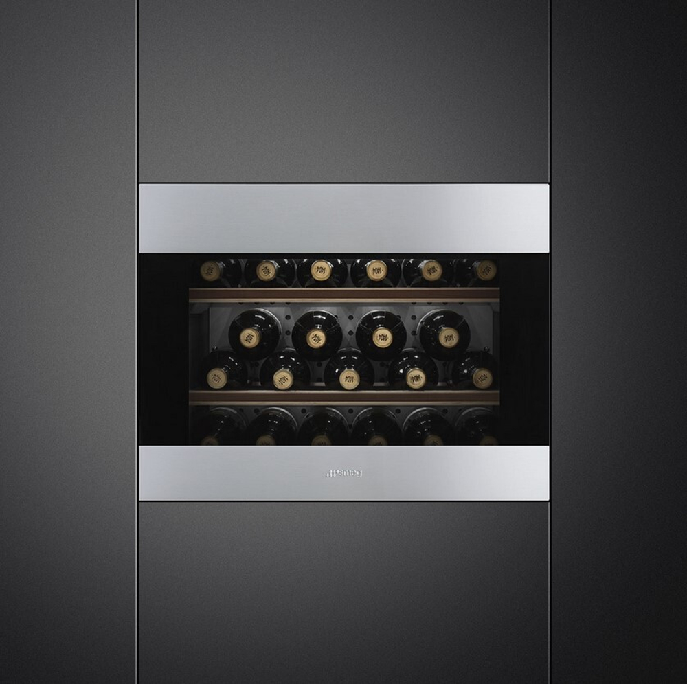 Холодильный шкаф для вина Smeg CVI321X3