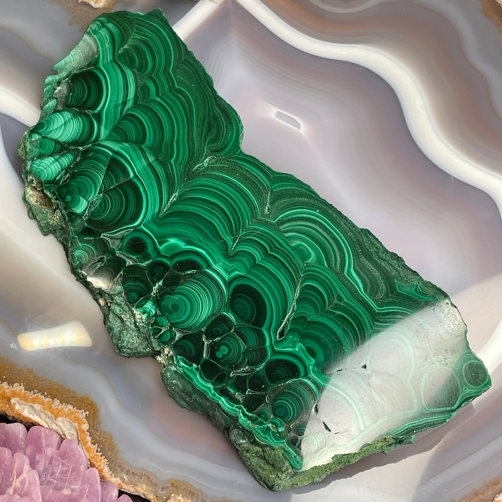 38821 Малахит Срез 170мм