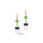 Серьги Coeur de Lion Multicolour Gold 3018/21-1516