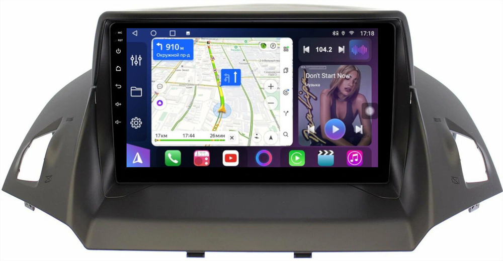 Магнитола для Ford Kuga 2 2012-2019 (без SYNC) - FarCar BM362M на Android 13, QLED, TS10, 4Гб+32Гб, CarPlay, 4G SIM-слот