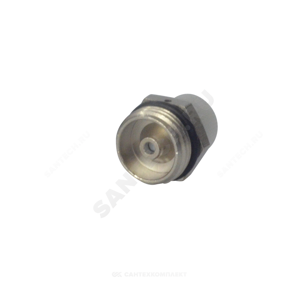 Кран Маевского ручной латунь Ду 15 Ру10 G1/2" НР с колпачком Ogint