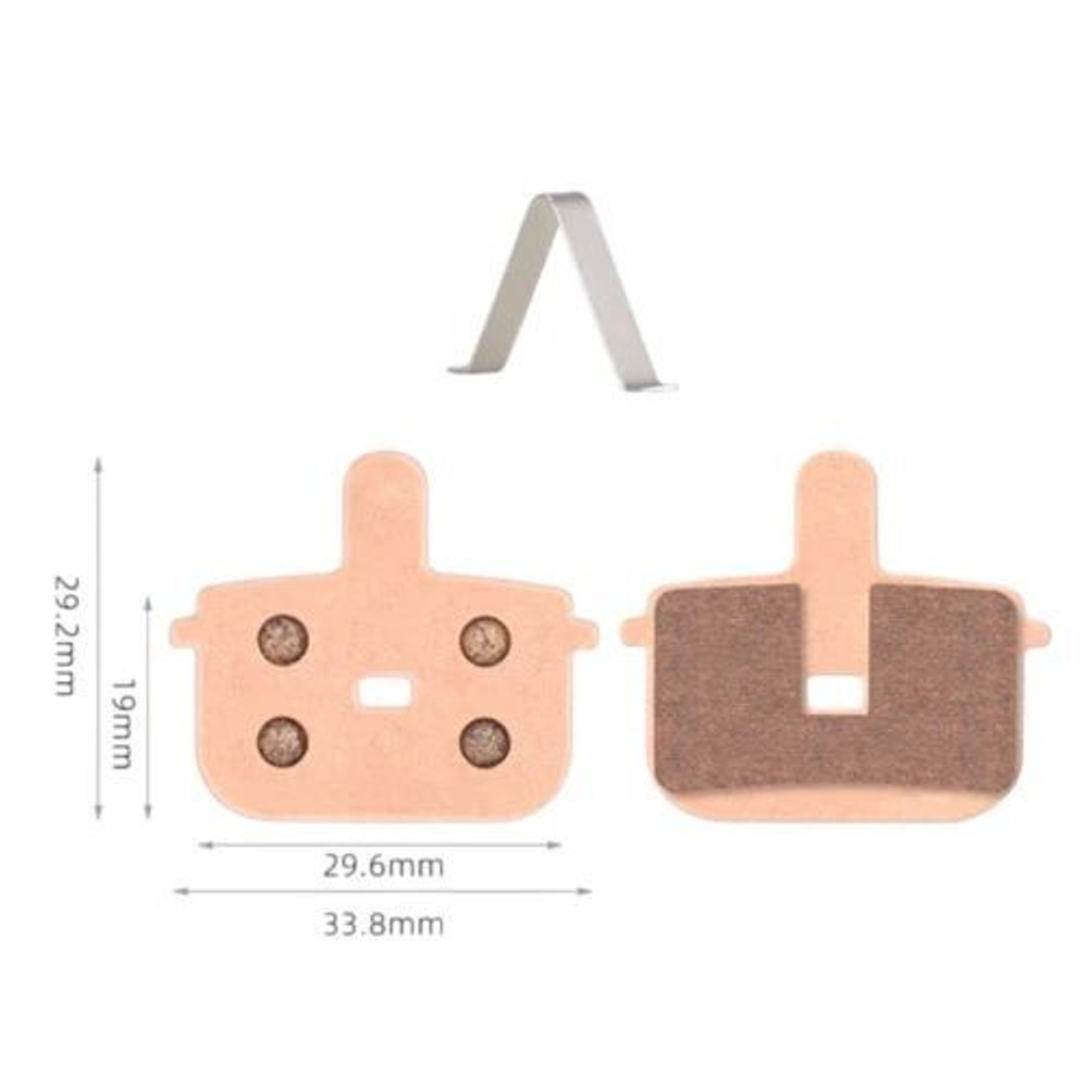 Колодки тормозные медные TP-11E для электросамокатов и велосипедов