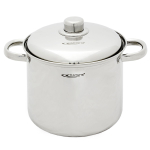 Кастрюля нерж, 5.7 л, с крыш, Катунь, Гретта, КТ04-D-53, индукц