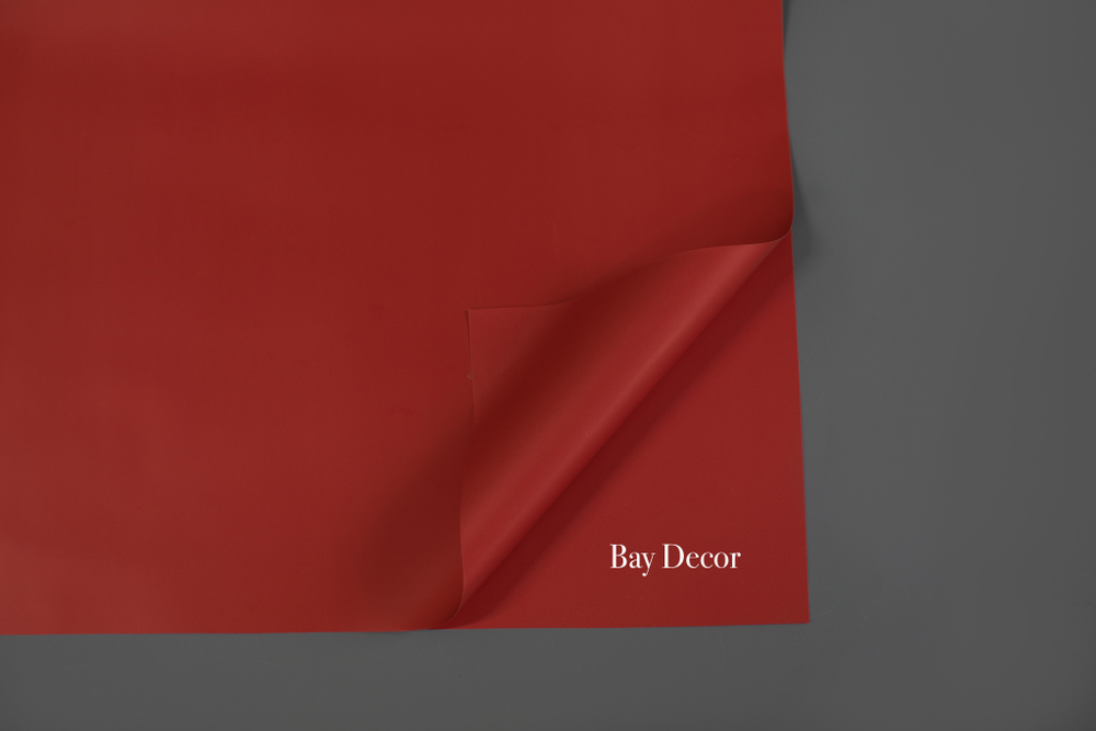 Аквабумага №46-3546U однотонная красная