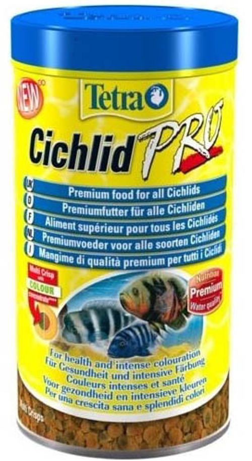 Корм для рыб TetraCichlid PRO Crisps,чипсы д/всех видов цихлид 500 мл
