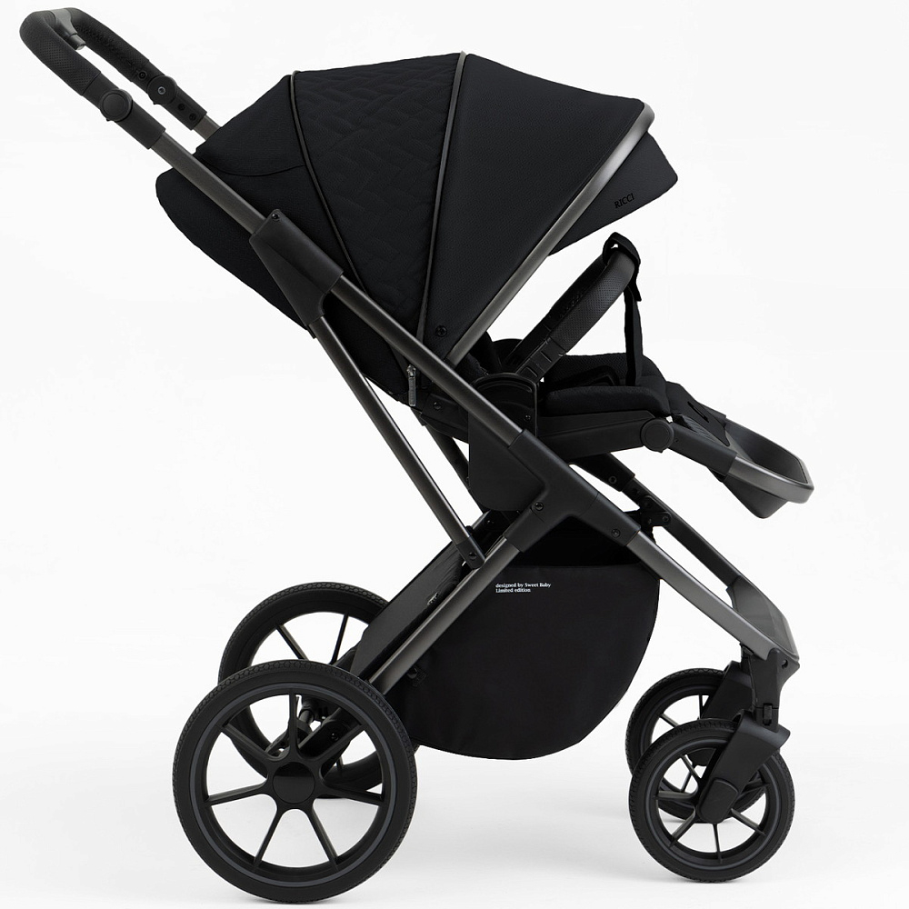 Коляска 3 в 1 Sweet Baby Ricci + автокресло Elegante Plus Black