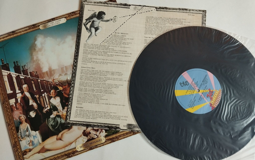 Винтажная виниловая пластинка LP Electric Light Orchestra Secret Messages (Japan 1983) (No Obi)