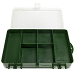 Коробка Три Кита TK-21 Двухсторонняя Зелёная 6+5отд. 154x97x46мм