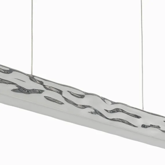 Подвесной светильник Eternity длина 150 см, серебристый
