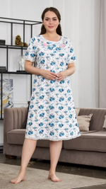 Сорочка б/в кор.рукав 9404-1 (голубой)